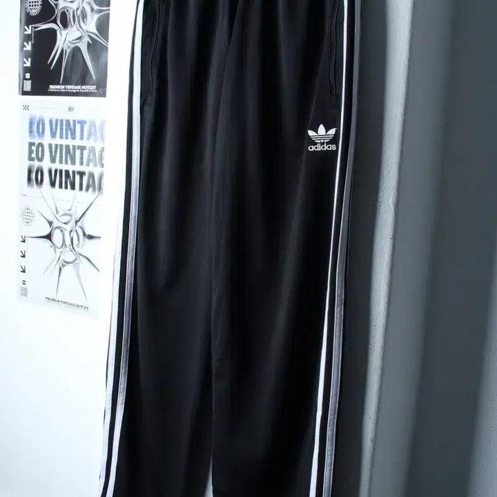 [BUNJANG] Adidas Firebird Training Pants / (S-M) 아디다스 트레이닝복 바지 오리지널 파이어버드 블랙-2549