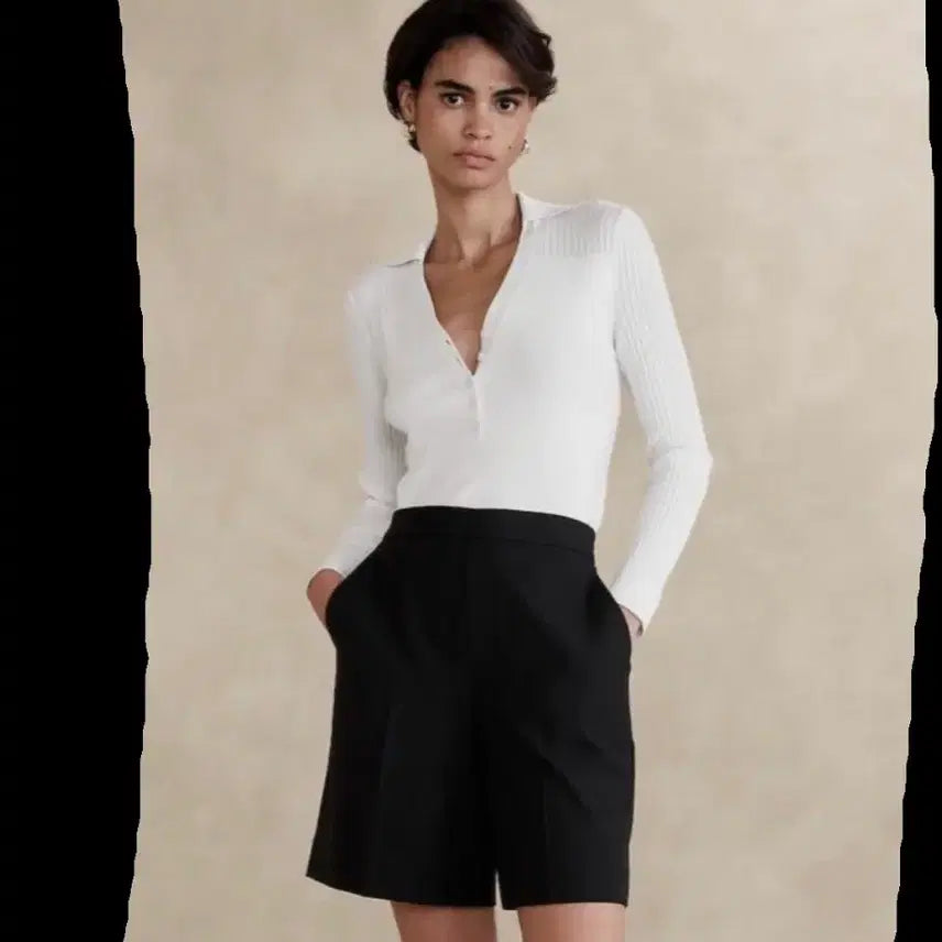 [BUNJANG] Banana Republic Hayden Black Shorts / 새상품) 바나나리퍼블릭  헤이든 블랙 반바지