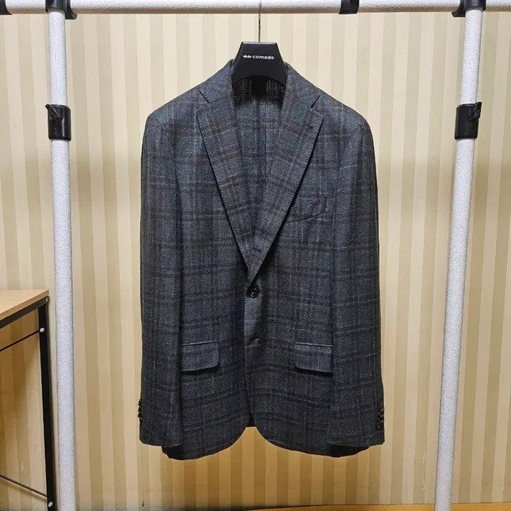 [BUNJANG] Man on the Boon Glen Check Jacket / 맨온더분 자켓 울 50