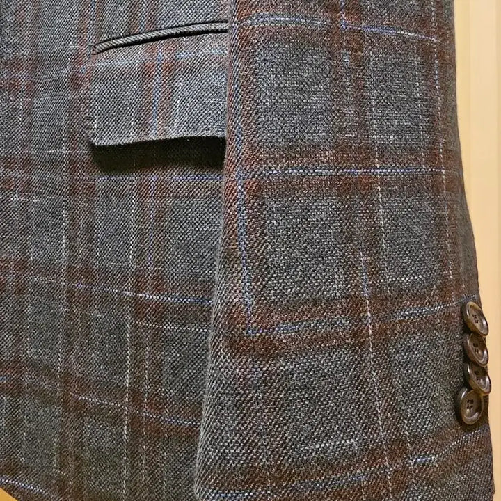 [BUNJANG] Man on the Boon Glen Check Jacket / 맨온더분 자켓 울 50