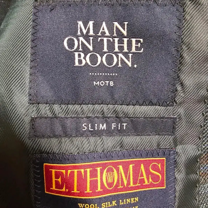 [BUNJANG] Man on the Boon Glen Check Jacket / 맨온더분 자켓 울 50