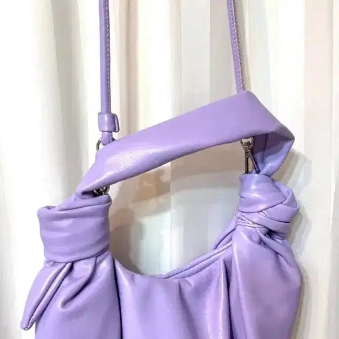[BUNJANG] ZARA Lilac Purple Shoulder Bag / ZARA 자라 라일락 퍼플 숄더백 거의새것