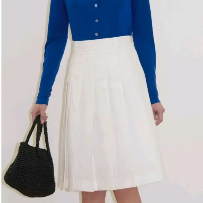 [BUNJANG] S High-Quality Tennis Skirt / 고퀄리티 S  핀턱주름스커트