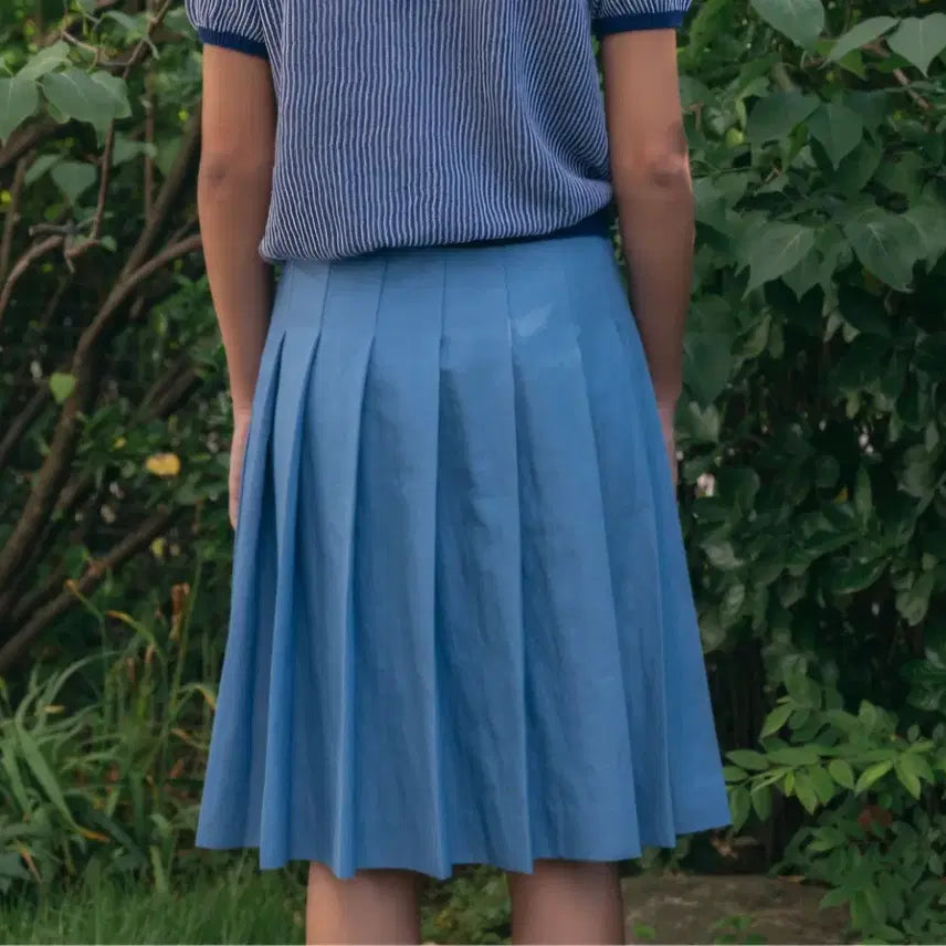 [BUNJANG] S High-Quality Tennis Skirt / 고퀄리티 S  핀턱주름스커트