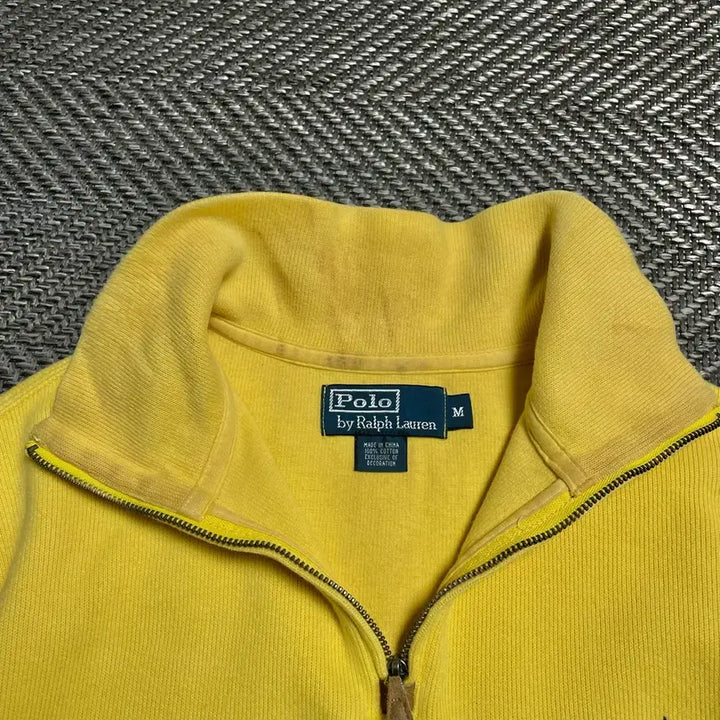 [BUNJANG] Polo Ralph Lauren Pony PK Long Sleeve Shirt / 폴로 랄프로렌 포니 PK 카라 롱슬리브 라이트 옐로우y 5243