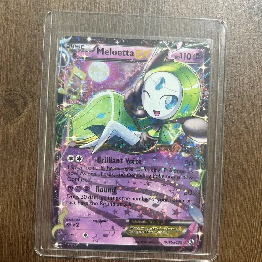 [BUNJANG] Pokemon Meloetta EX Trading Card / 포켓몬카드 메로엣타 북미판 EX 팝니다