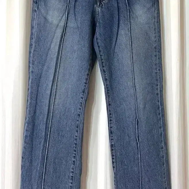 [BUNJANG] LAB101 28-inch Denim Jeans / LAB101 핀턱 데님 청바지 28 남녀공용 거의새것