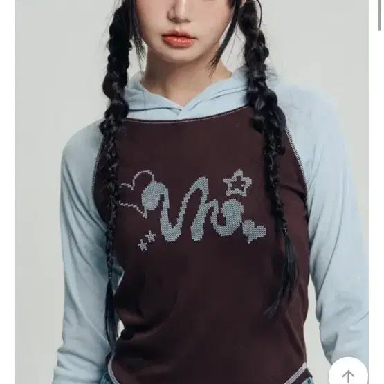 [BUNJANG] Benhit VH Symbol Logo Raglan Hoodie / 벤힛 VH 심볼 로고 레글런 후드 슬리브