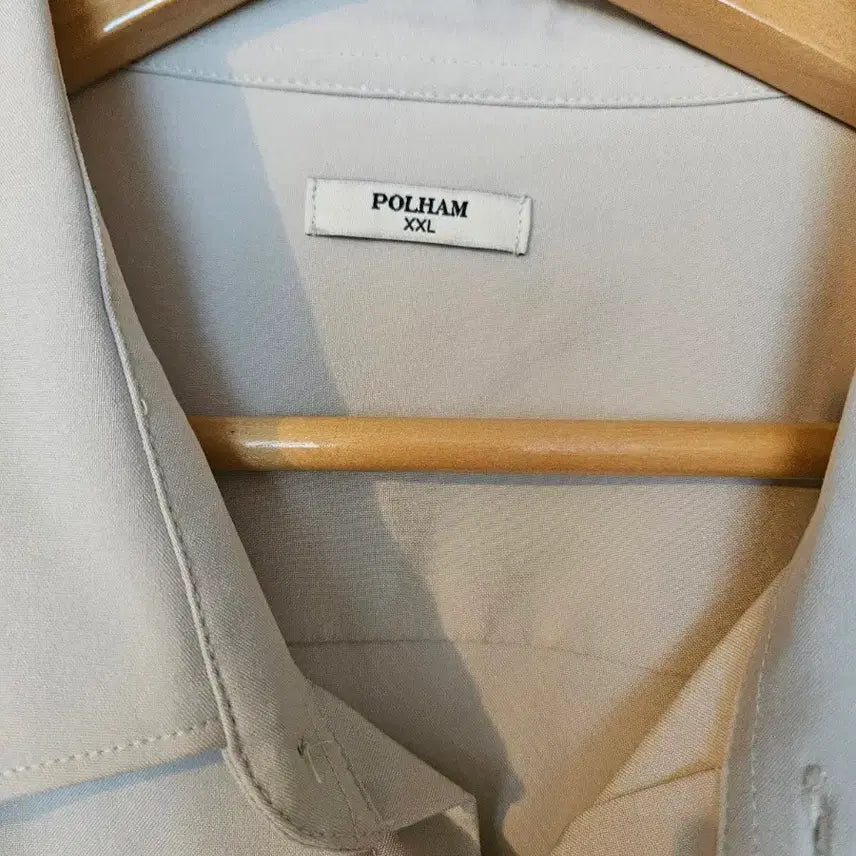 [BUNJANG] Polham Beige Shirt XXL / 폴햄 XXL(110)  베이지 셔츠