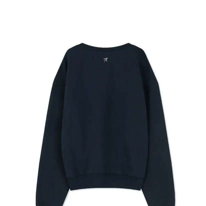 [BUNJANG] Avie Muah V-Neck Navy Long Sleeve T-Shirt / Avie muah  V넥 네이비티\새제품