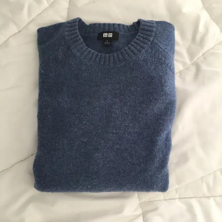 [BUNJANG] Uniqlo Knit Blue / 유니클로 니트 블루
