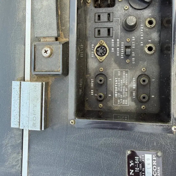 [BUNJANG] Sony TC-540 Reel-to-Reel Tape Recorder / 60년대 소니 TC-540 릴투릴 테이프 레코더