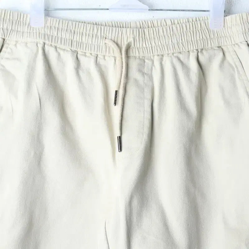 [BUNJANG] Who.A.U Training Pants Beige Jogger / (L-XL) 후아유 트레이닝복 바지 밴딩 베이지 조거-2557