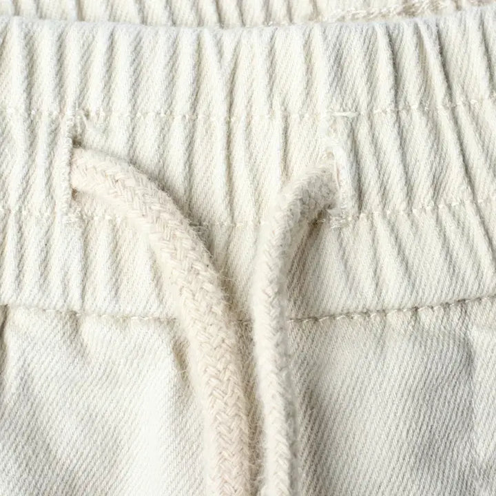 [BUNJANG] Who.A.U Training Pants Beige Jogger / (L-XL) 후아유 트레이닝복 바지 밴딩 베이지 조거-2557