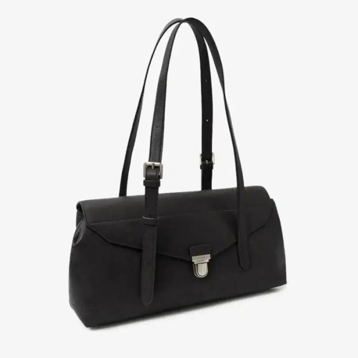 [BUNJANG] City Breeze Wide Flap Shoulder Bag / 시티브리즈 와이드 플랩 숄더백