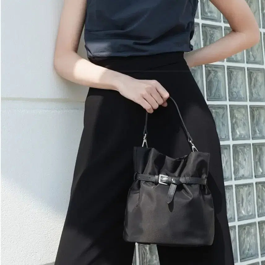 [BUNJANG] Harry Mason Gelato Bag 4-Piece Set - Black / 해리메이슨 젤라토백 4종 세트 블랙