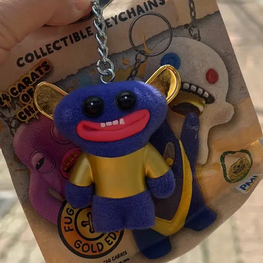 [BUNJANG] Pugler Gold Edition Rare Keyring / 퍼글러 골드에디션 레어