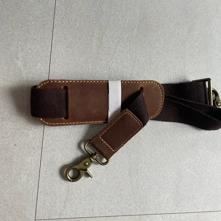 [SOLD OUT] 클래식 브라운 소가죽 더플백