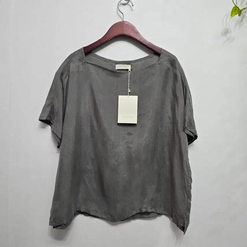 [BUNJANG] Monochrome Charcoal T-shirt / 새 상품) 모노크롬 반팔