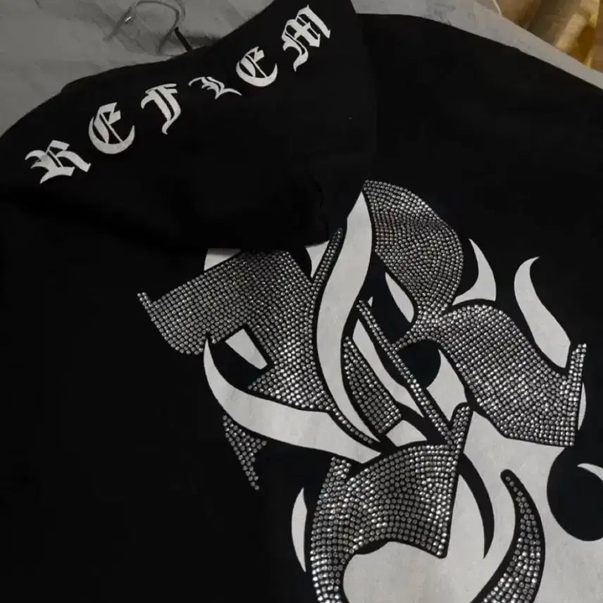 [SOLD OUT] 초급전 이번달만)레플렘 후드집업 큐빅 십자가 딤모아르크라이지뢰계