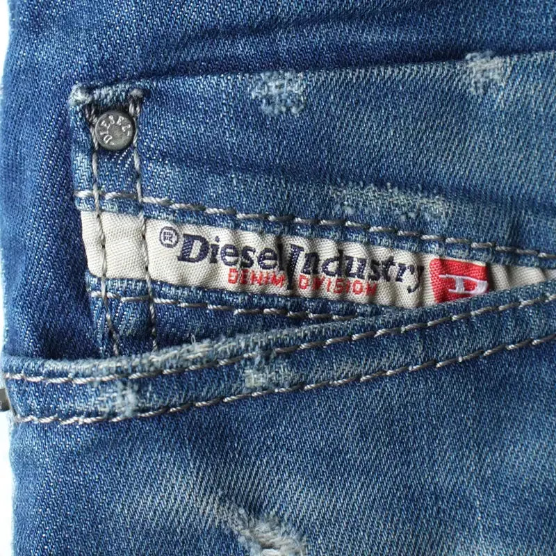 [BUNJANG] Diesel Slim Fit Washed Jeans / (XL-2XL) 디젤 청바지 데님 빅사이즈 슬림핏 워싱 찢청-255C