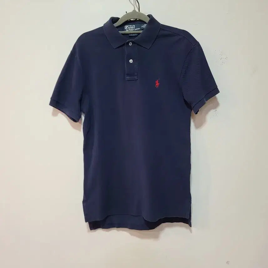 [BUNJANG] Polo Ralph Lauren Navy Short-Sleeve Polo Shirt / 폴로 랄프로렌 네이비 반팔 카라티
