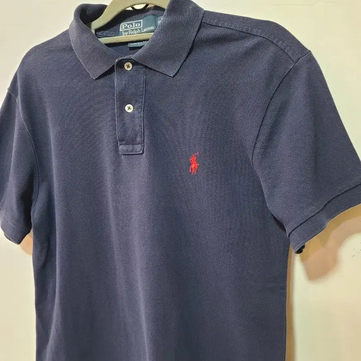 [BUNJANG] Polo Ralph Lauren Navy Short-Sleeve Polo Shirt / 폴로 랄프로렌 네이비 반팔 카라티