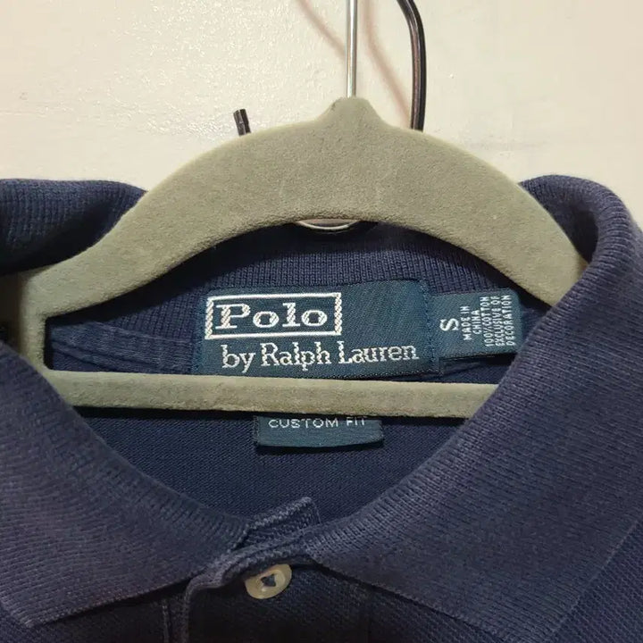 [BUNJANG] Polo Ralph Lauren Navy Short-Sleeve Polo Shirt / 폴로 랄프로렌 네이비 반팔 카라티
