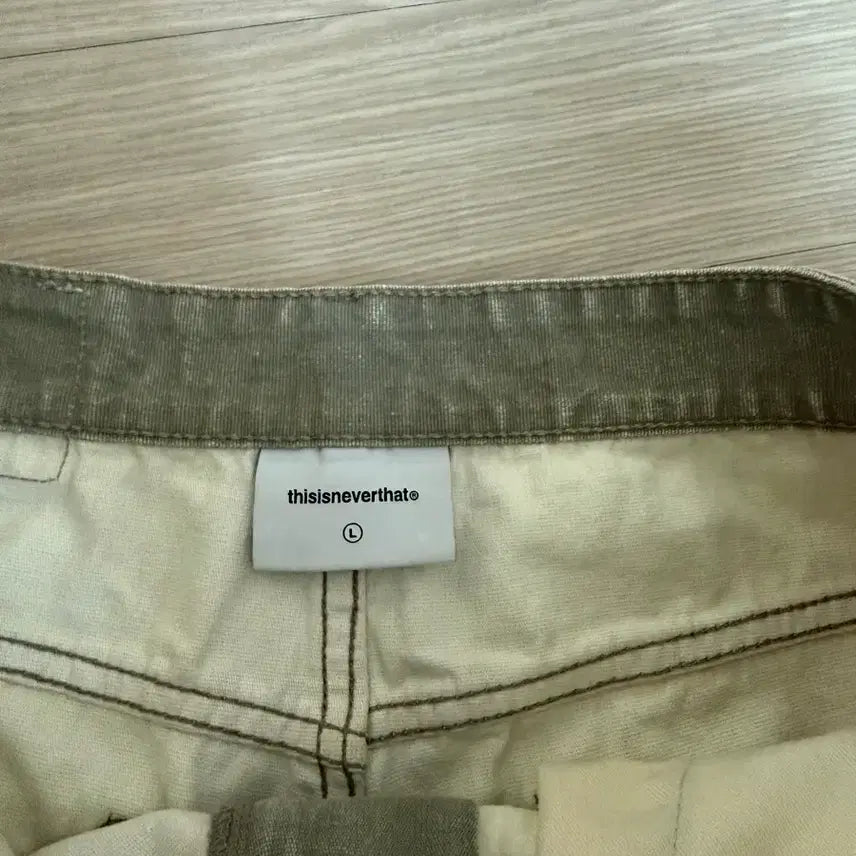 [BUNJANG] thisisneverthat Washed Carpenter Pants Stone L / [L] 디스이즈네버댓 워시드 카펜터 팬츠 스톤