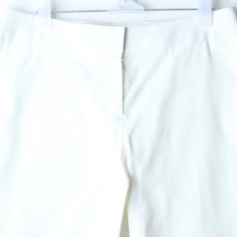 [BUNJANG] W(L) Duel Slacks Lightweight Pants White / W(L) 듀엘 슬랙스 경량 바지 화이트 무지 일자핏-2561