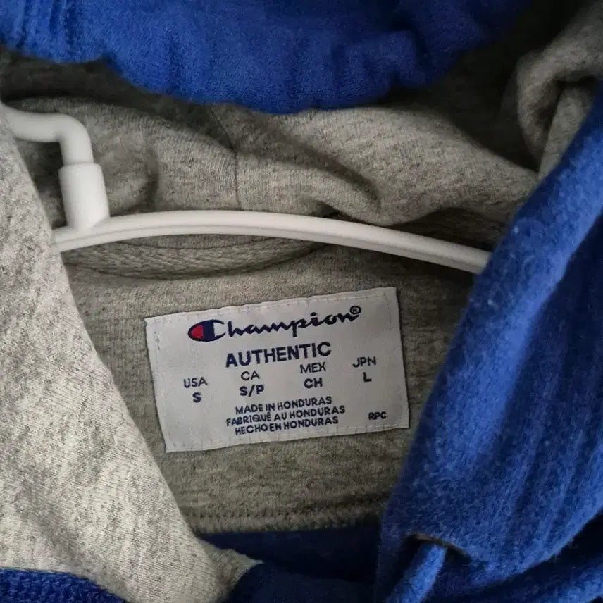 [BUNJANG] Champion Hoodie &amp; Zip-Up Set - Blue, Washed Blue, Grey, Black / 챔피온 후드티 블루S 워시드블루M 그레이 블랙 후드집업