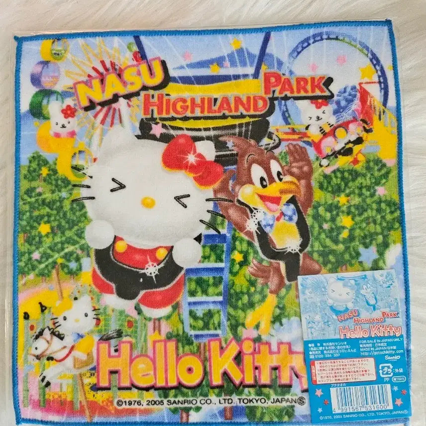 [BUNJANG] Hello Kitty NARS Highland Park Handkerchief / 헬로키티 나스 하이랜드 파크 손수건