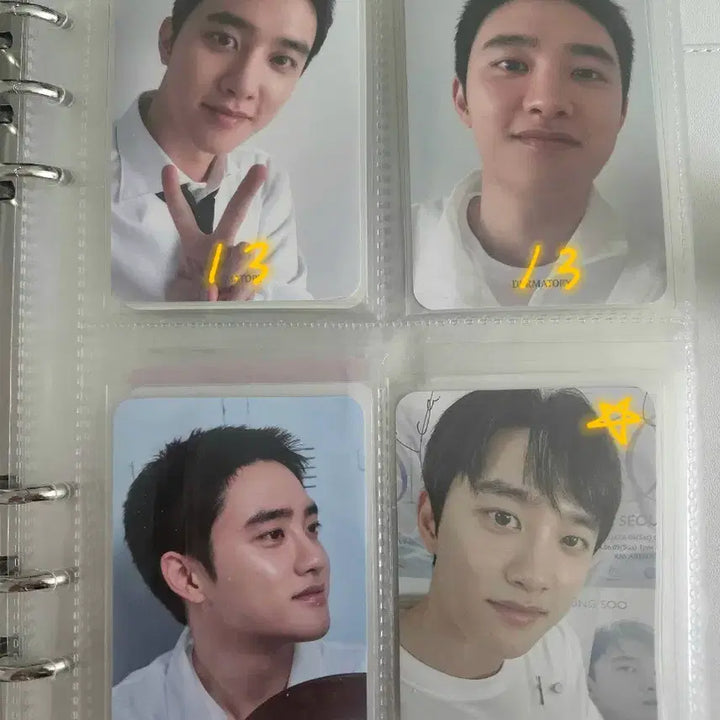 [BUNJANG] EXO D.O. (Do Kyungsoo) Dermatory Signed POB Photocard / Exo 엑소 도경수 디오 더마토리 시그 미공포 포카