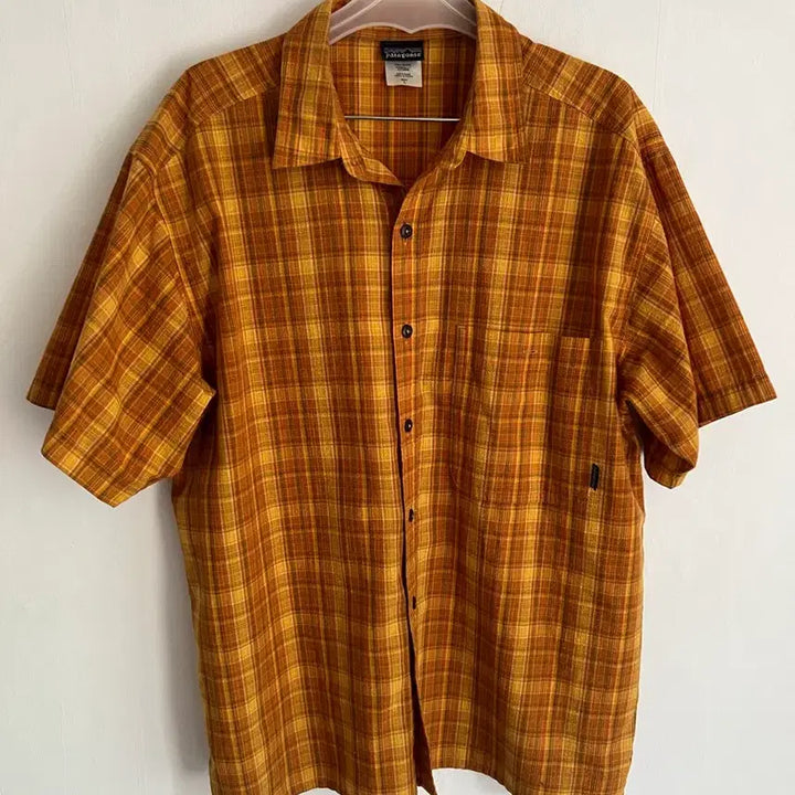 [BUNJANG] Patagonia Vintage Checkered Shirt / 파타고니아 셔츠 빈티지 L