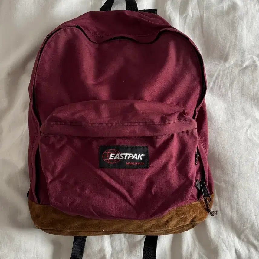 [BUNJANG] Eastpak USA Made Classic Backpack Burgundy / 이스트팩 USA MADE 클래식 백팩 버건디