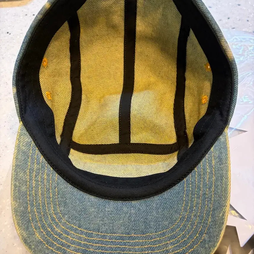 [BUNJANG] Supreme Denim Camp Cap Dirty Indigo / 슈프림 데님 캠프캡 더티 인디고 초 S급 팝니다