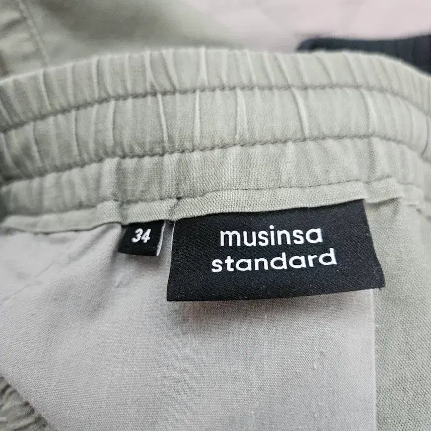 [BUNJANG] Musinsa Linen Shorts (34) - Set of 2 / 무신사 리넨 반바지 2장