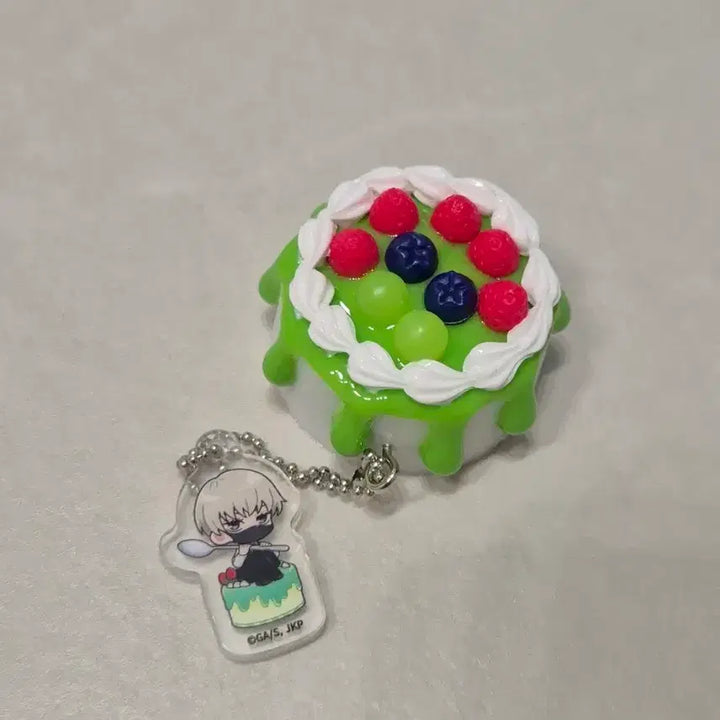 [BUNJANG] Jujutsu Kaisen SuiPala Cake Keyring Toge Inumaki / 주술회전 스이파라 케이크 키링 이누마키 토게