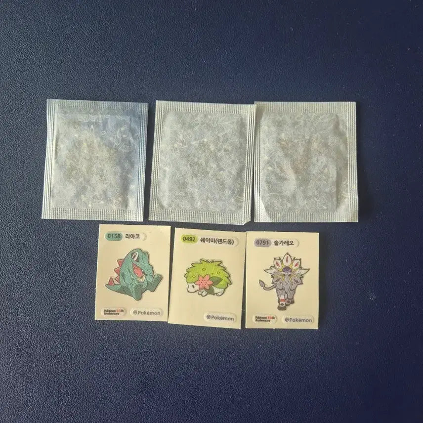 [BUNJANG] Pokemon Tteokbokki Stickers / 포켓몬 띠부씰