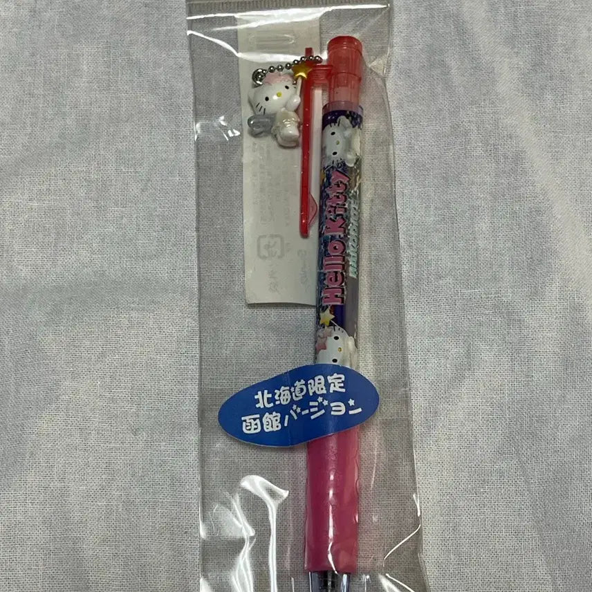 [SOLD OUT] 고전 산리오 키티 헬로키티 볼펜 스트랩 하코다테 요정 키티 별요정