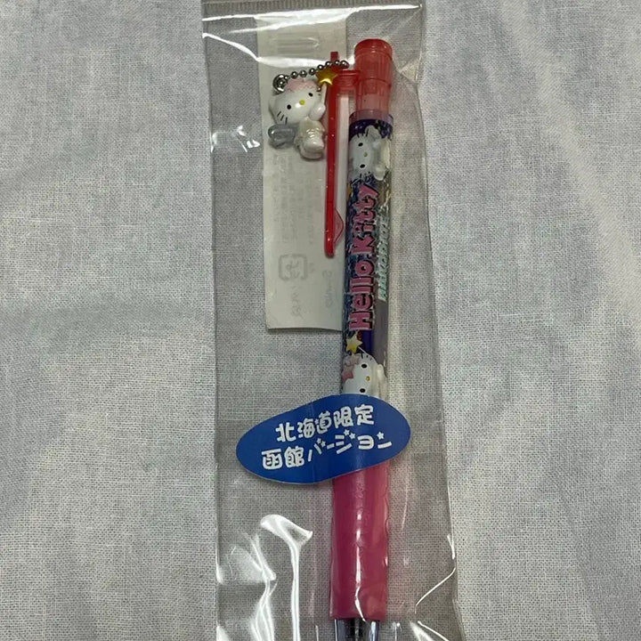 [SOLD OUT] 고전 산리오 키티 헬로키티 볼펜 스트랩 하코다테 요정 키티 별요정