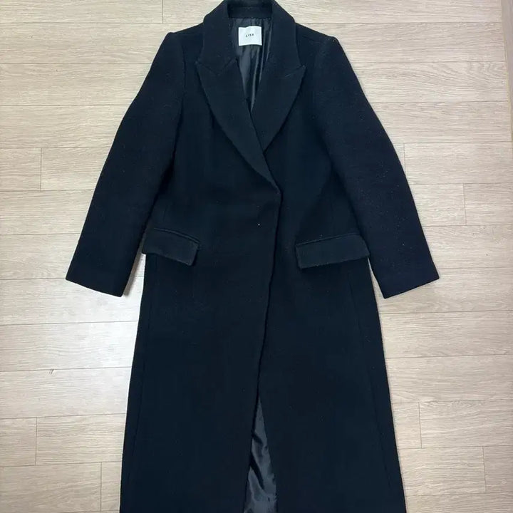 [BUNJANG] LIST Black Long Wool Coat / [이민정리] LIST 블랙 롱 울코트