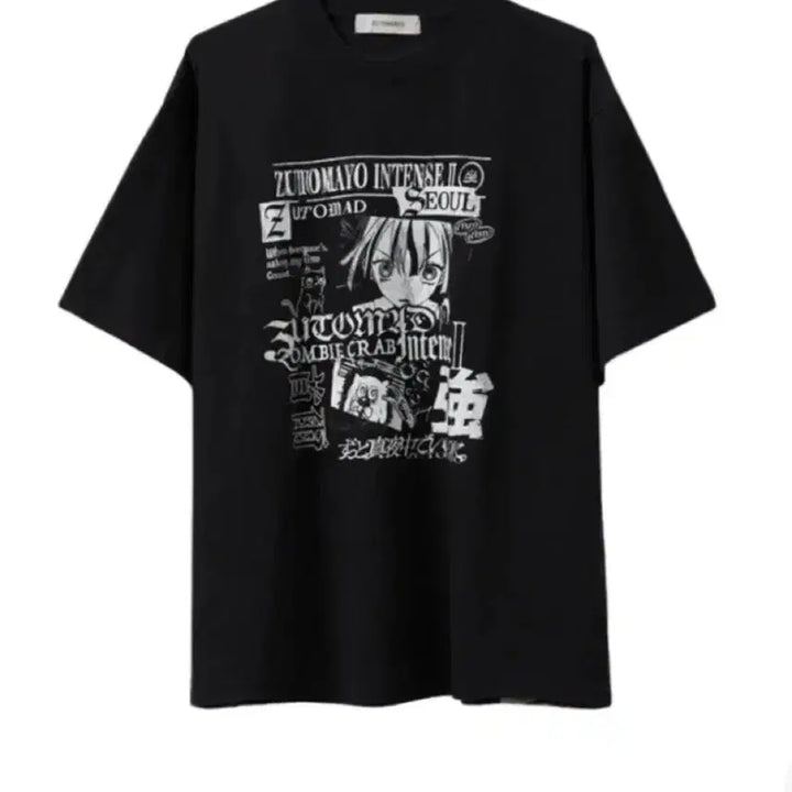 [BUNJANG] ZUTTOMAYO Concert T-Shirt (Black, Size M) / 즛토마요 내한 티셔츠 사이즈 m