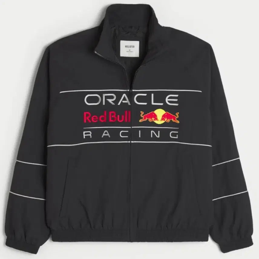 [BUNJANG] Hollister Red Bull Racing Jacket Black / 홀리스터 레드불 레이싱 자켓 블랙