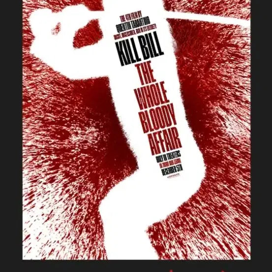 [BUNJANG] Kill Bill: The Whole Bloody Affair A3 Poster Bundle Set (10 Types) / 킬 빌:더 홀 블러디 어페어 A3 포스터 10종 일괄 팝니다
