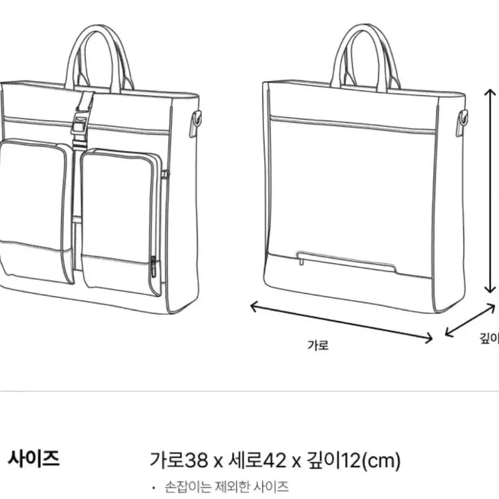 [BUNJANG] Leadbolt Off-Hour Tote Bag [Black] / 리드볼트 오프아워 토트백 [블랙색상]