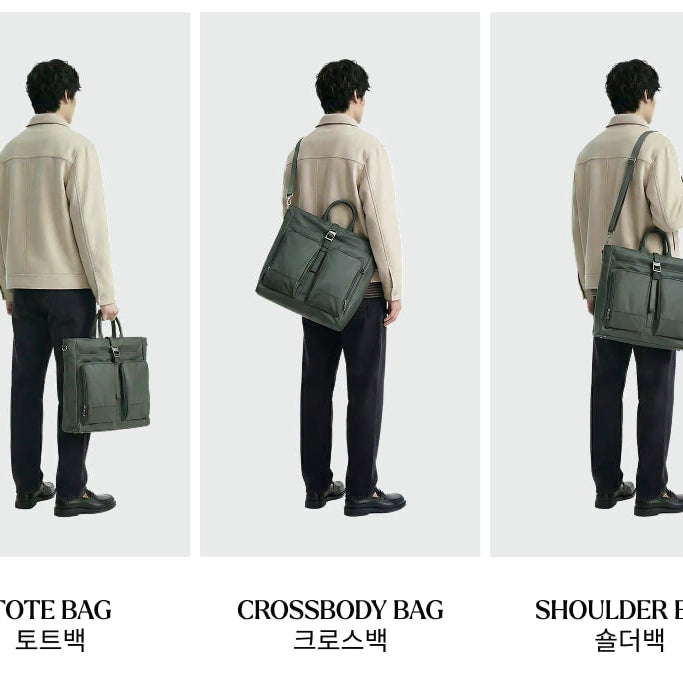 [BUNJANG] Leadbolt Off-Hour Tote Bag [Black] / 리드볼트 오프아워 토트백 [블랙색상]