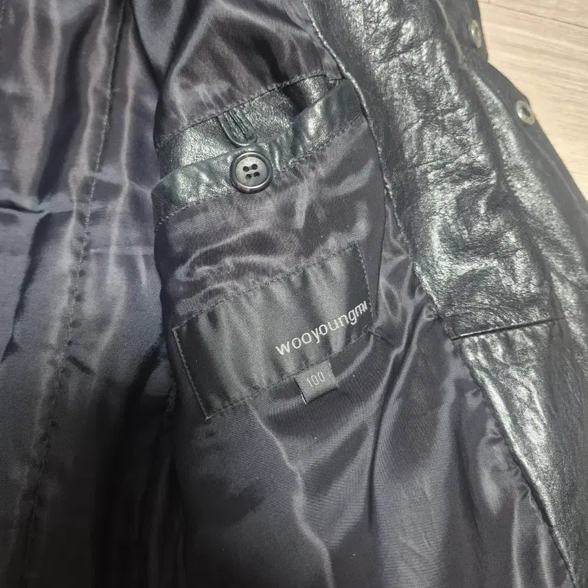 [BUNJANG] Wooyoungmi Leather Jacket / 우영미 가죽 자켓 100