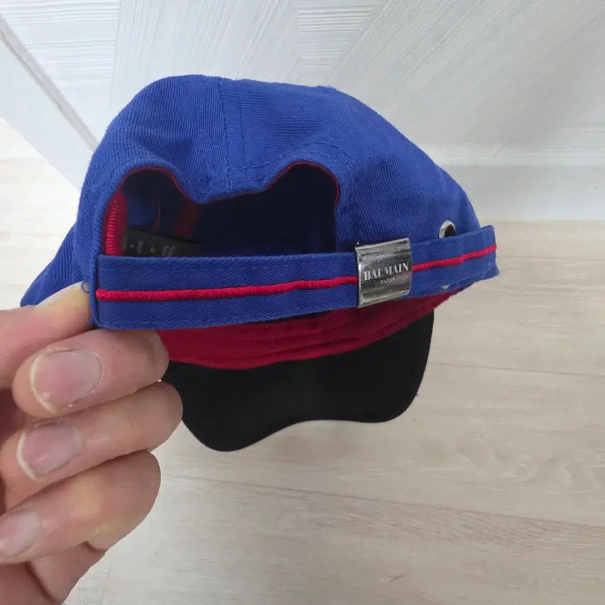 [BUNJANG] Balmain Ball Cap / 발망 볼캡 블루/블랙,