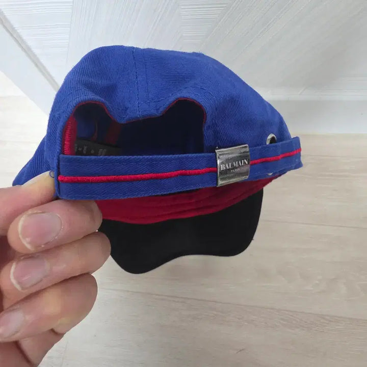 [BUNJANG] Balmain Ball Cap / 발망 볼캡 블루/블랙,